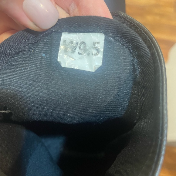 Bokimd Black Leather Lace-Up Jazz Dance Booties Women’s size 9.5 - Picture 4 of 5